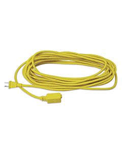 Extensión eléctrica uso rudo polarizada color amarillo, 20 m Surtek