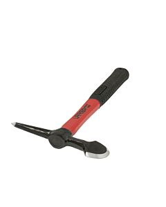 Martilllo para soldador con mango de fibra de vidrio de 12", 12 oz Urrea