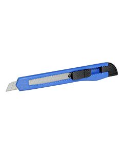 Paq c/12 Cutter con cuerpo de plástico de 9 mm Foy