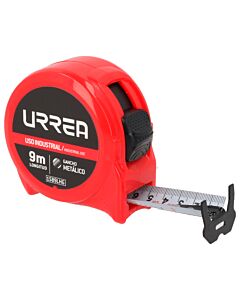 Flexómetro con carcasa de plástico 9 m x 30 mm granel Urrea