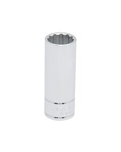 Paq c/6 Dado largo cuadro de 3/8", 12 puntas, métrico, 12 mm Urrea
