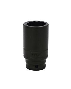 Dado de impacto largo cuadro de 1/2", 12 puntas, métrico, 18 mm Urrea