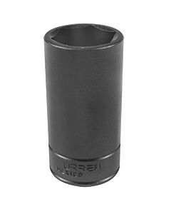 Dado de impacto largo cuadro de 1/2", 6 puntas, en pulgadas, 1-1/8" Urrea