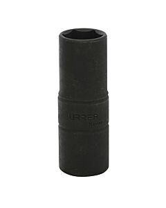 Dado de impacto largo doble boca métrico cuadro de 1/2", 19 x 21 mm Urrea
