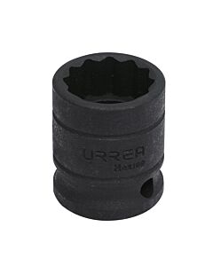 Dado de impacto cuadro de 1/2", 12 puntas, en pulgadas, 1-5/16" Urrea