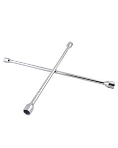 Llave de cruz cromada para minibús y camioneta doble rodado 26" Surtek