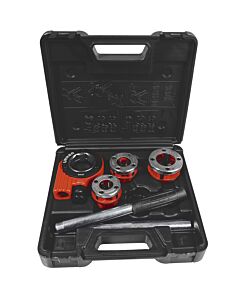 Juego de tarraja para tubo 1/2" a 1" NPT, 5 piezas Urrea