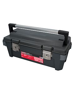 Caja portaherramientas plástica con broches metálicos 25" x 11" x 10" serie 99 Urrea