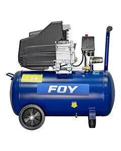 Compresor de aire eléctrico lubricado 40 Lt 1.5 HP 127 V Foy