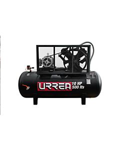 Compresor de aire eléctrico de banda 500 Lt, 10 HP, 220 V - 440 V Urrea