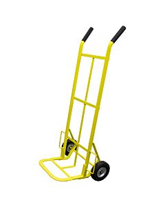 Diablo bodeguero capacidad 400 kg amarillo con llanta sólida Surtek