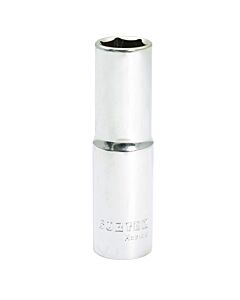 Paq c/6 Dado largo cuadro de 1/2", 6 puntas, en pulgadas, 1/2" Surtek