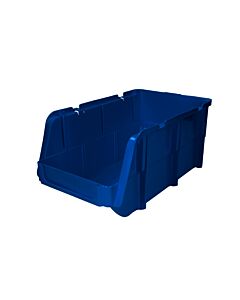 Paq c/3 Gaveta plástica color azul pico de pato 14" x 8" x 7" Surtek