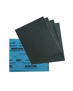 Paq c/25 Lija negra para esmeril, grano 80 Surtek