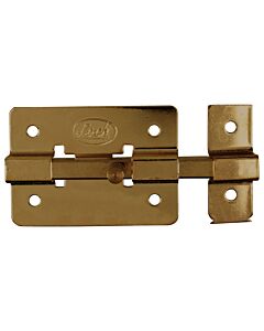 Pasador de sobreponer de barra latón antiguo 8 cm Lock