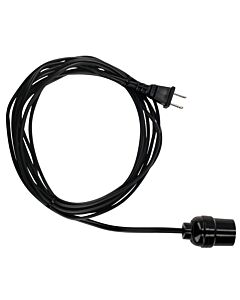 Portalámpara con cable de alimentación 2 x 18 6 m Surtek