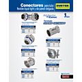 Paq c/10 Conector recto para tubo liquid tight 1/2" Surtek