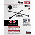 Llave de cruz fosfatizada 20" Urrea