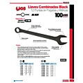 Llave combinada fosfatizada métrica, 12 puntas, 28 mm Urrea