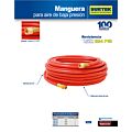Manguera para aire de baja presión 1/4" x 10 m Surtek