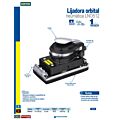 Lijadora neumática orbital 1/2 hoja 9,000 RPM Surtek