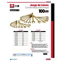 Llave combinada de bronce-aluminio antichispa métrica, 12 puntas, 26 mm Urrea