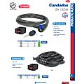 Candado de cable de combinación 8 mm x 1 m Lock