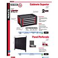 Panel perforado para gabinetes serie HD Urrea