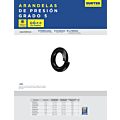 Arandela de presión grado 5, 3/16", 200 piezas Surtek