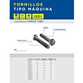Tornillo tipo máquina rosca parcial 1/2" x 6", 8 piezas Surtek