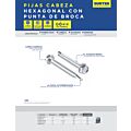 Pija cabeza hexagonal con rondana #14 x 2", 50 piezas Surtek