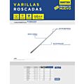 Paq c/10 Varilla roscada 5/8" x 1 m Surtek