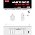 Adaptador para dado cuadro de 3/4" hembra a 1/2" macho Urrea