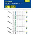 Punta bristol de poder para destornillador hexágono de 1/4", M8 x 3" 3 piezas Surtek